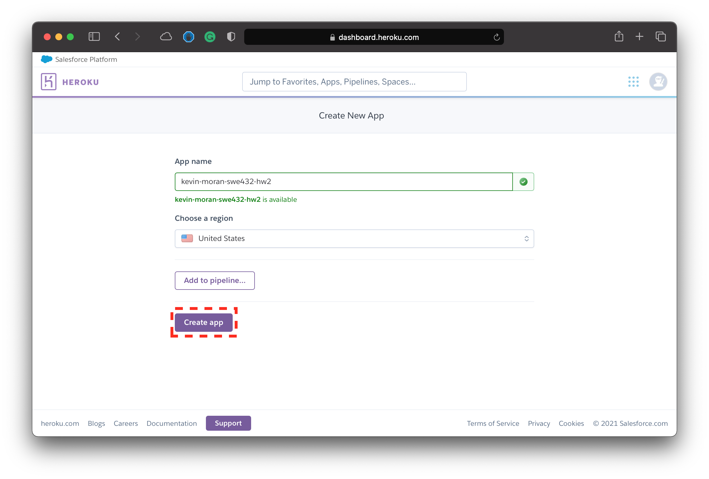 Splash screen navigating to AVD Manager